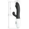 Pretty Love - Vibrateur Snappy G-Spot Noir